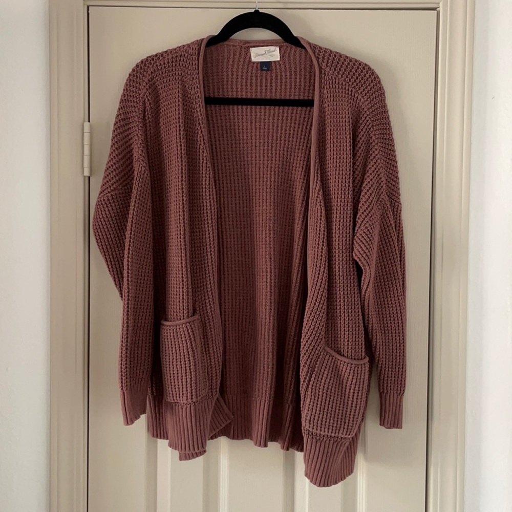 Mauve knit sweater